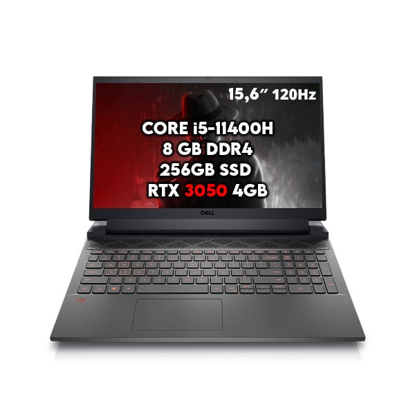 Dell G15 5511 – Core™ i5 de 11ª generación, RTX 3050, 8GB RAM, 256GB SSD