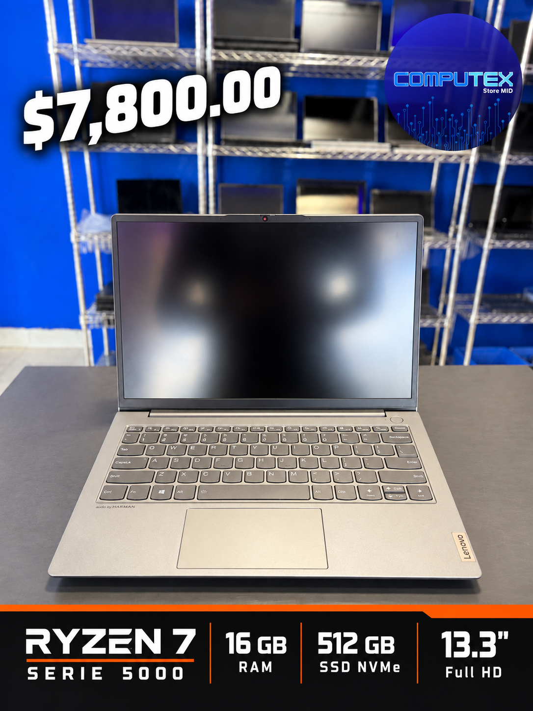 Laptop Thinkbook 13s G3 Ryzen 7