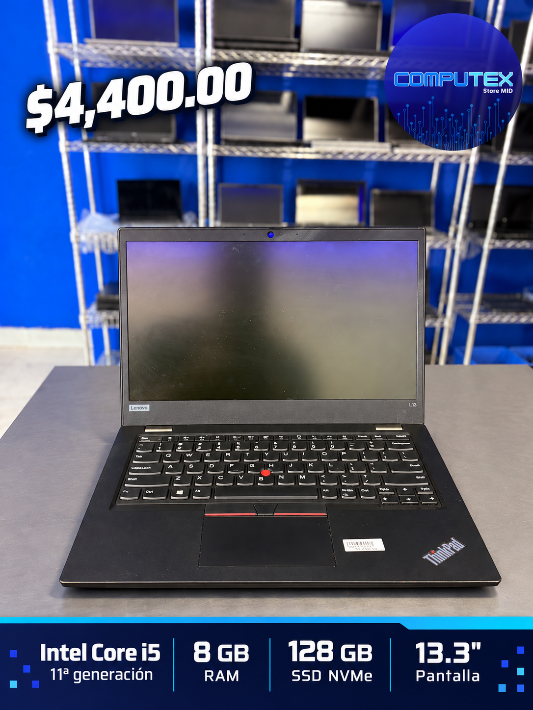Laptop Thinkpad L13 gen 2 intel core i5